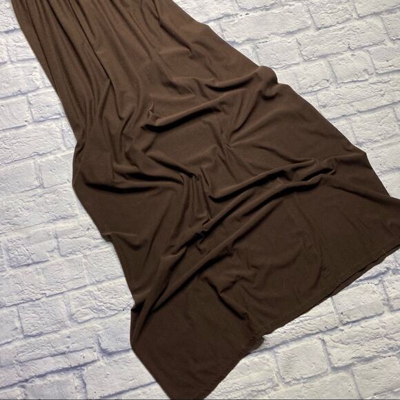 La Palapa Maxi Dress in Brown - Picture 3 of 5